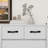 Six Drawer White Side Table