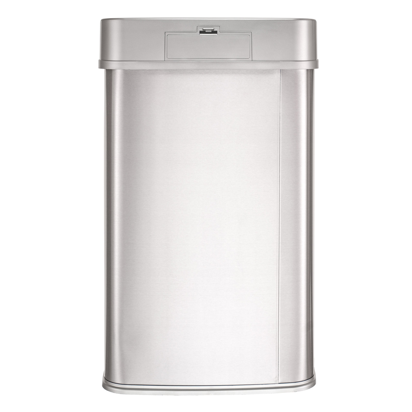 Nine Stars 13.2 Gallon Stainless Steel Motion Sensor Trash Can, Silver