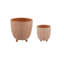 Ensemble de pots à fleurs en céramique 2 pièces Mcdorman