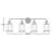 Leyden 4-Light Dimmable Steel Vanity Light 