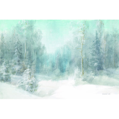Peaceful Winter by Danhui Nai - Wrapped Canvas Print