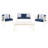 Mondovi Eucalyptus 4 - Person Patio Conversation Set with Cushions-1391530922