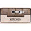 Wood Rectangle Utensil Crock
