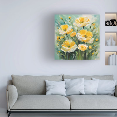Bolog Tina Lavoie Sunny Buttercups Canvas Art