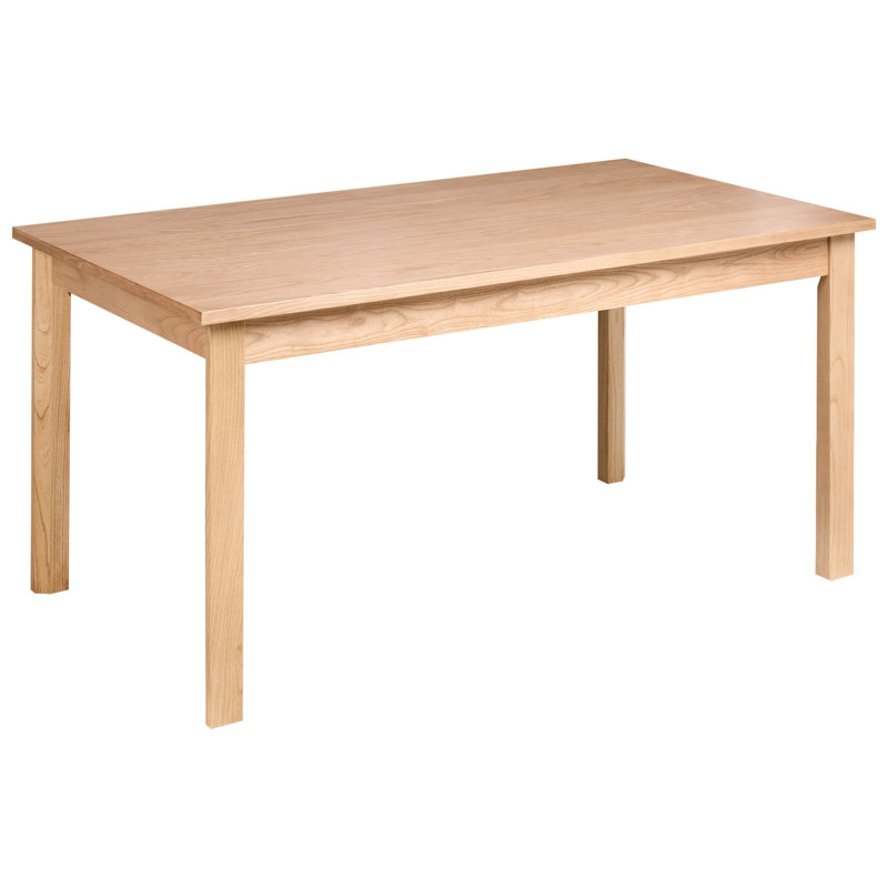 Solid Wood Base Dining Table