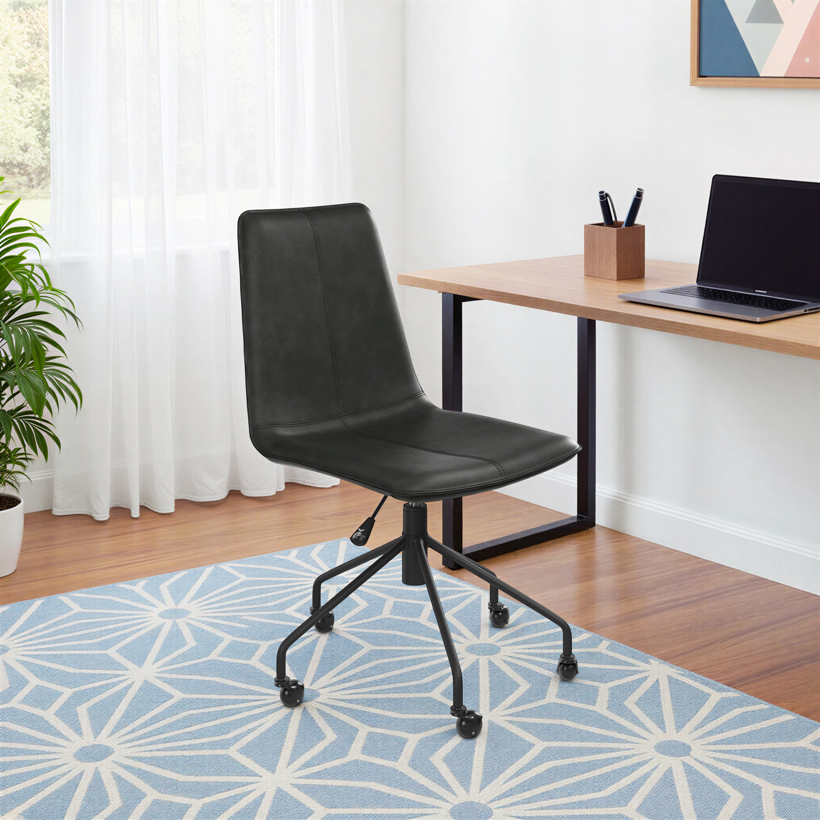 Aspen Task Chair, Charcoal Gray