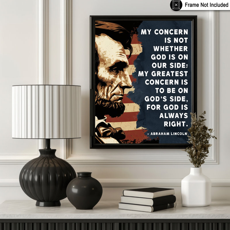 Dieu a toujours raison, Unframed, Poster, 24"H x 32"W