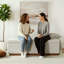 Banc de rangement rembourré 60 po Modern-658760533