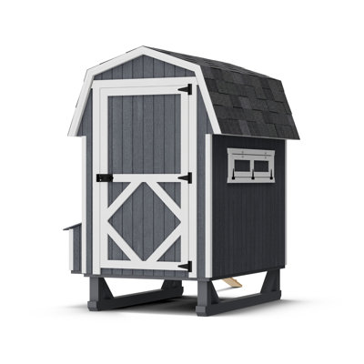 Gambrel Barn Outdoor Wood Chicken Coop