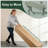 Evergreen 119" W x 35" D x 28" H Tufted Velvet Modular L-Shaped Sectional Sofa with Movable Ottoman-914230143-914230140