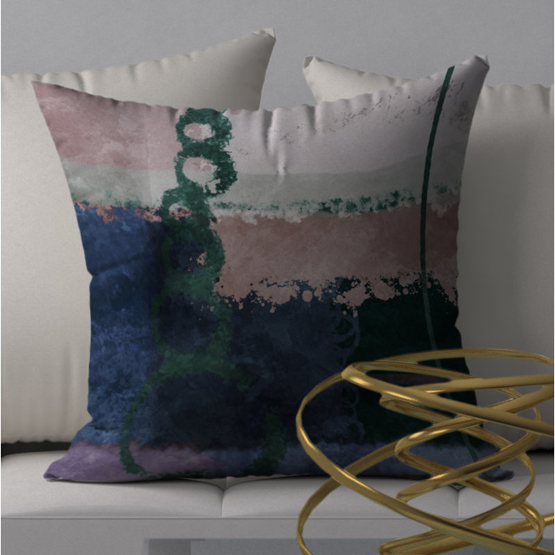 Housse de coussin carrée/insert, 18" x 18"