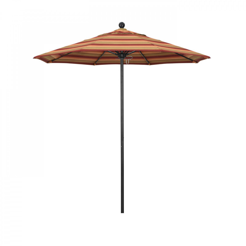 Simon 90'' Sunbrella Umbrella Sunbrella® Umbrella, Navy Blue