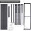 Structure de lit en métal Simple TG - structure de lit plateforme robuste de 16 pouces sans sommier, assemblage facile, silencieux, sommier robuste, espace de rangement sous le lit-731515807