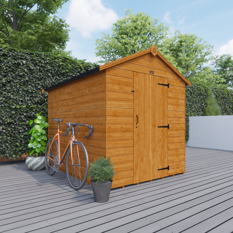 8x6w Tiger Shiplap Windowless Apex