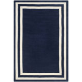 Ralph Lauren Fitzgerald Border Wool Geometric Rug