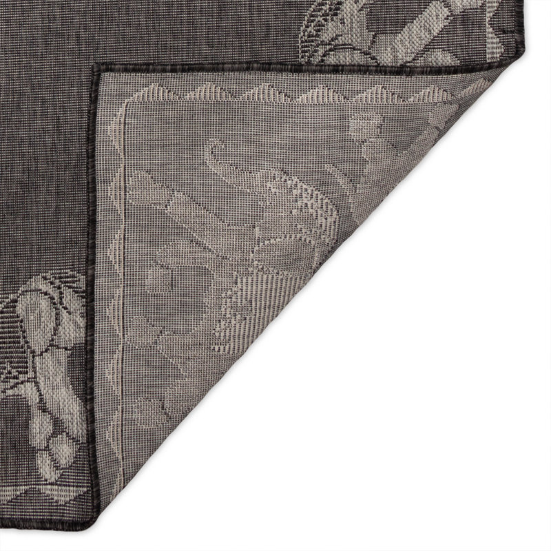 Humberto Marching Elephants Indoor/Outdoor Area Rug, Runner 1'11" x 7'6"