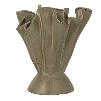 Hopewell 11.25'' Handmade Stoneware Table Vase