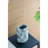 Easter Island Inspired 9 Gray Cement Planter For Small To Medium Weigelas, 5X5.5X9 Inches, 6.8 Lbs, Enchanting Decorative Item Foxgloves, Piece
