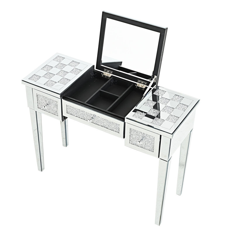 Miroir de maquillage avec miroir