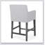 Tabouret de comptoir rembourré de 26 po / vieilli-2110592655-2110592657