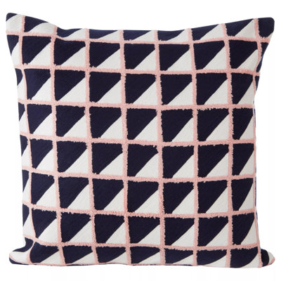 Lance Geometric Square Throw Cushion