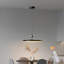 Iema 1 - Light Iron Single Round Dimmable LED Pendant