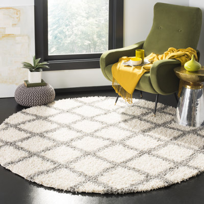 Lapidge Geometric Ivory Area Rug