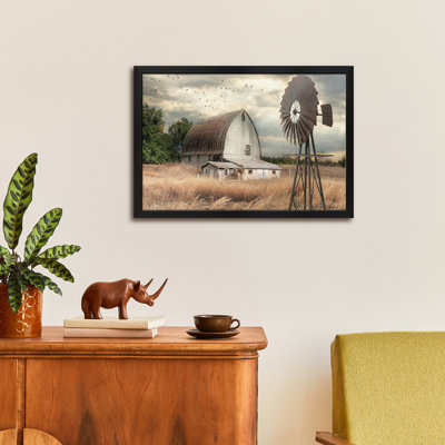 Henderson Bay Farm Premium Framed Poster by Lori Deiter