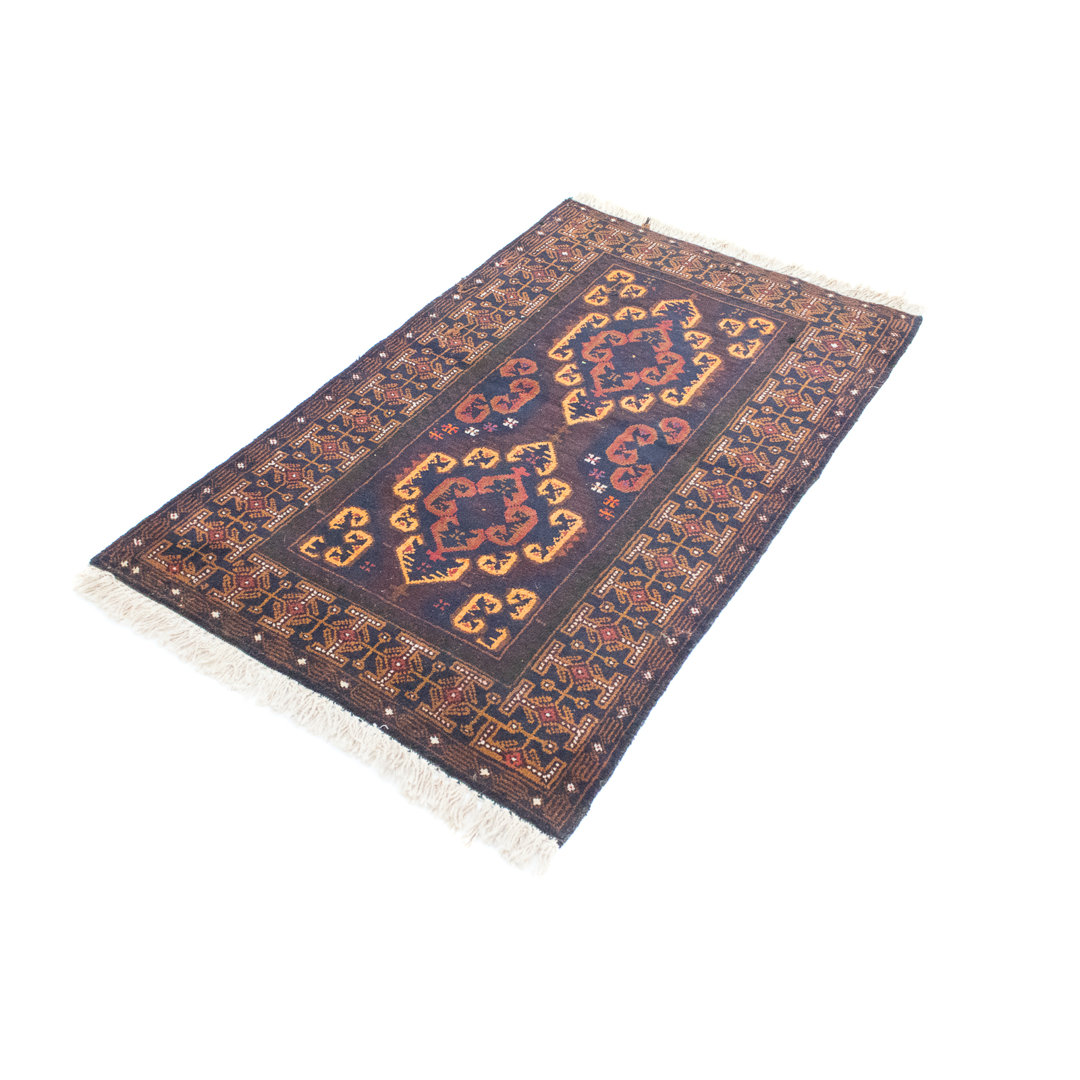Hand Knotted Wool Brown Indoor/Outdoor Rug