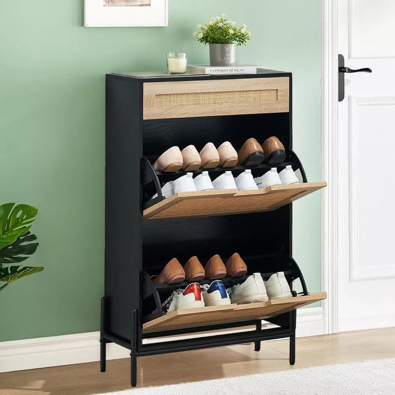 12 Pair Shoe Storage Cabinet
