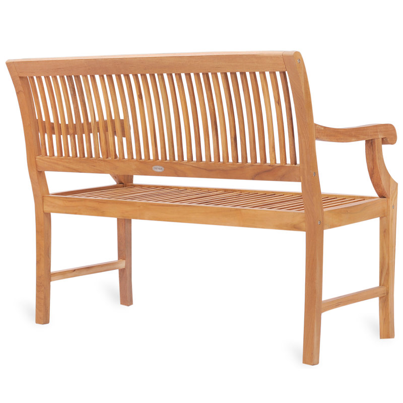 Ryne Outdoor Teak Bench