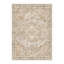 Tapis lavable Aurea Vintage à médaillon vieilli avec envers antidérapant-438128433-438128461