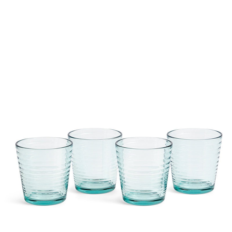 Tumbler 340ml/11.5oz Clear Set of 4, Blue