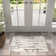 Kierre Contemporary Abstract Ivory Indoor Shag Area Rug