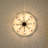 Flush Mount Crystal Chandelier Ceiling Light