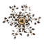 Lustre traditionnel de style bougie 14 lumières Wenzel