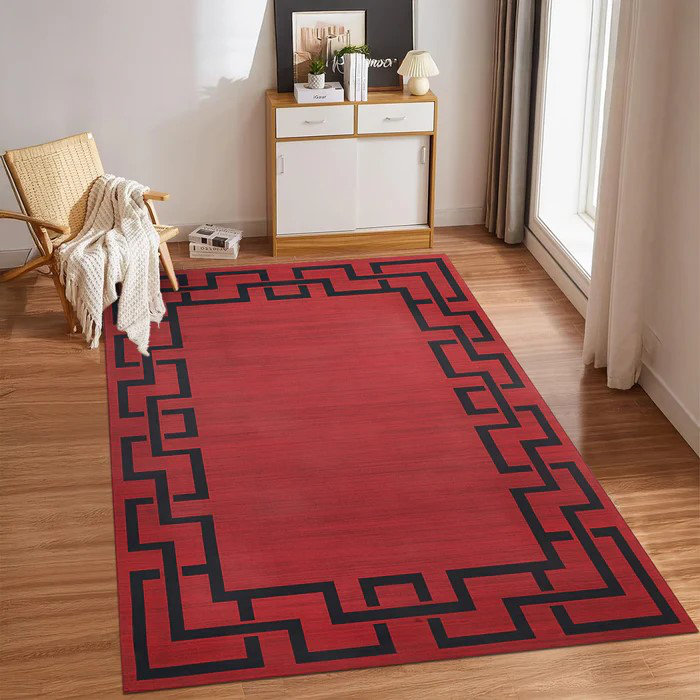 Dereece Printed Rug, Rectangle 60 x 110 cm