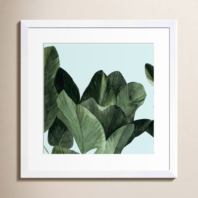 Celadon Palms I Painting by Emma Scarvey