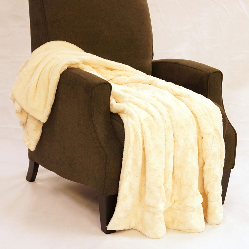 Folkeste Throw Blanket, Antique White