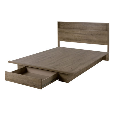 Holland Platform Bed And Headboard Set -  South Shore, 15472