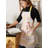 Striped Cotton Bib Apron