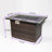 44Inch Outdoor Fire Pit Table, Propane Fire Table With Ceramic Tabletop Gas Fire Table