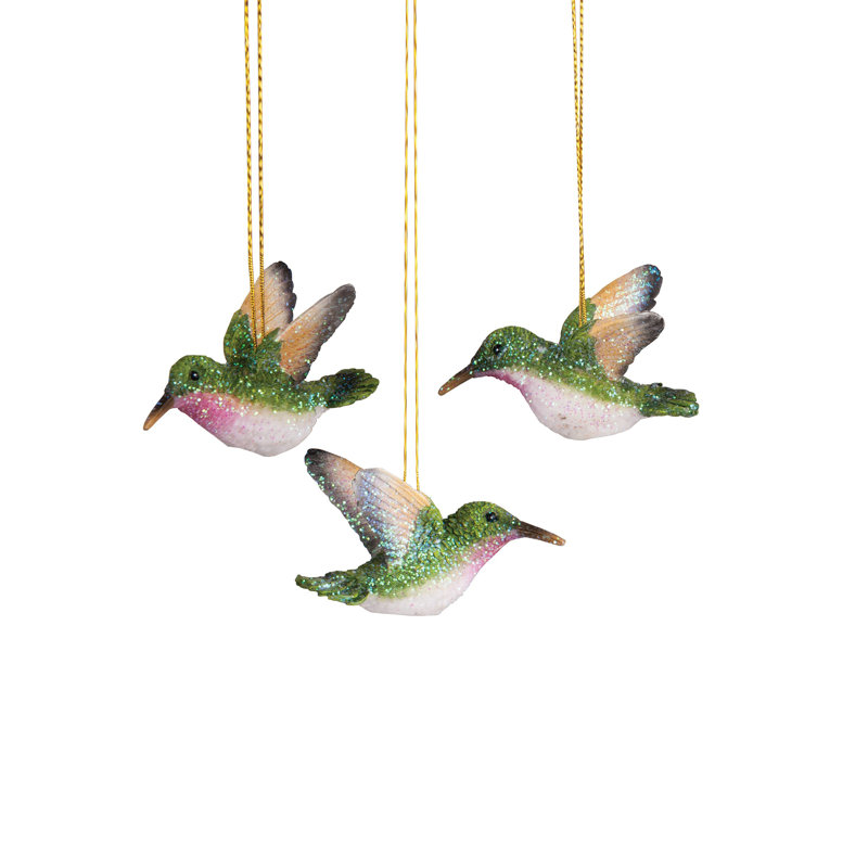 Ornement figurine suspendue de la volée hummingbird