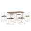 Ensemble de table de salle à manger 7 pièces Modern