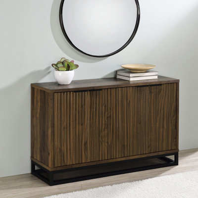 Buffet décoratif 4 portes en bois d'ingénierie