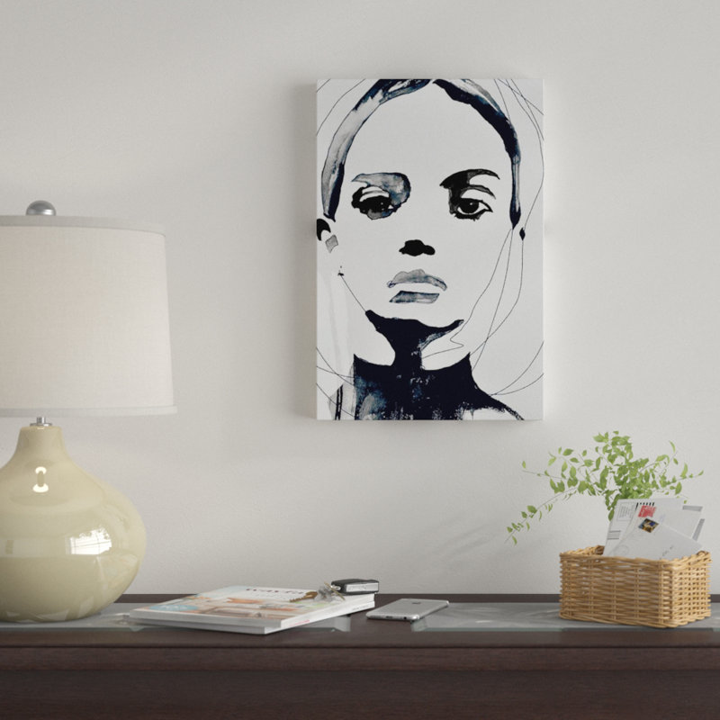 «Vanquish», impression sur toile, H 40 po x l 26 po x P 1,5 po, Pas de tapis, Toile tendue