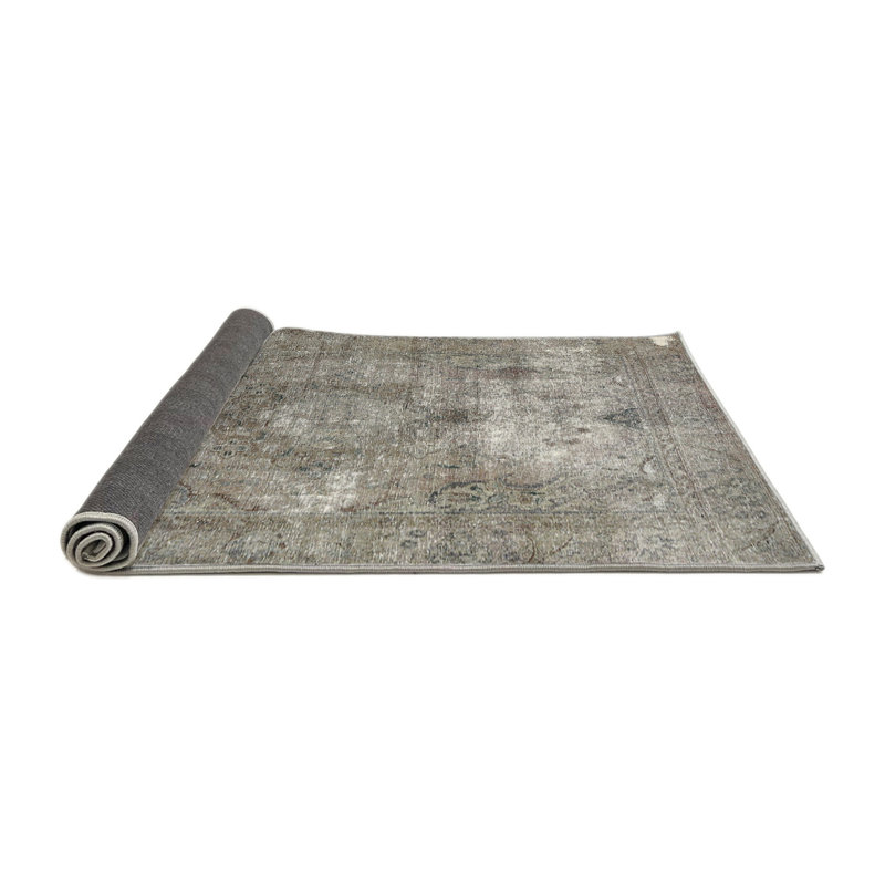 Tapis gris/brun traditionnel Argonne, Rond 4 pi
