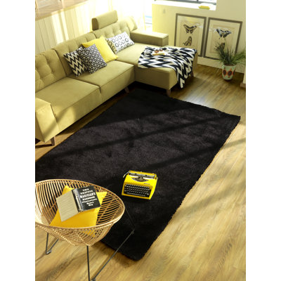 Soft Solid Colour Hand Woven Area Rug
