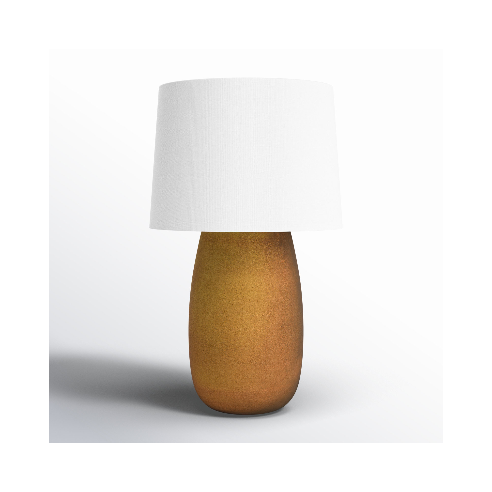 Ceramic Accent Lamp, Brown