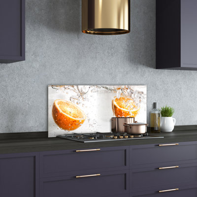 Lizneidy 50cm W x 100cm L Glass Peel and Stick Panel